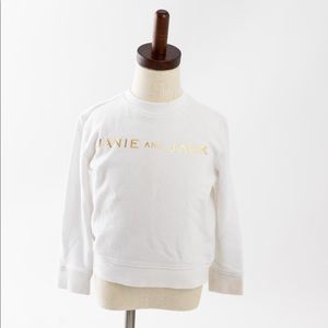 Janie and Jack logo sweatshirt size 3